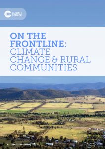 on the frontline: climate change and rural communities
